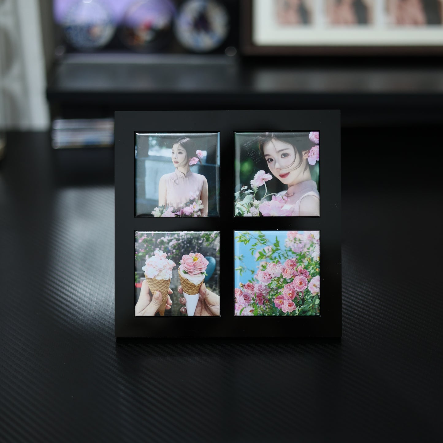 63.5*63.5mm(2.5*2.5 inches)4 Grid Photo Frame