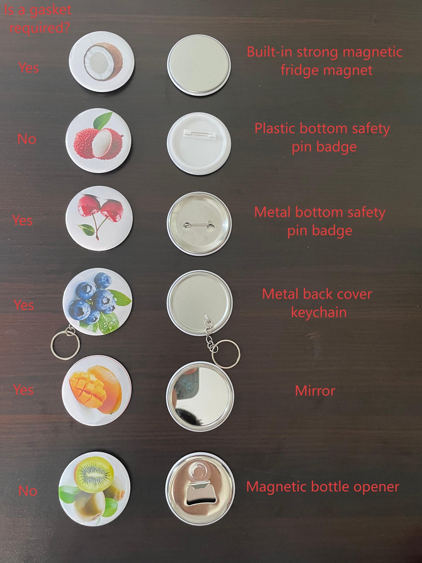 Round 58mm (2.28 inches) 1000 Magnetic Bottle Opener Consumables