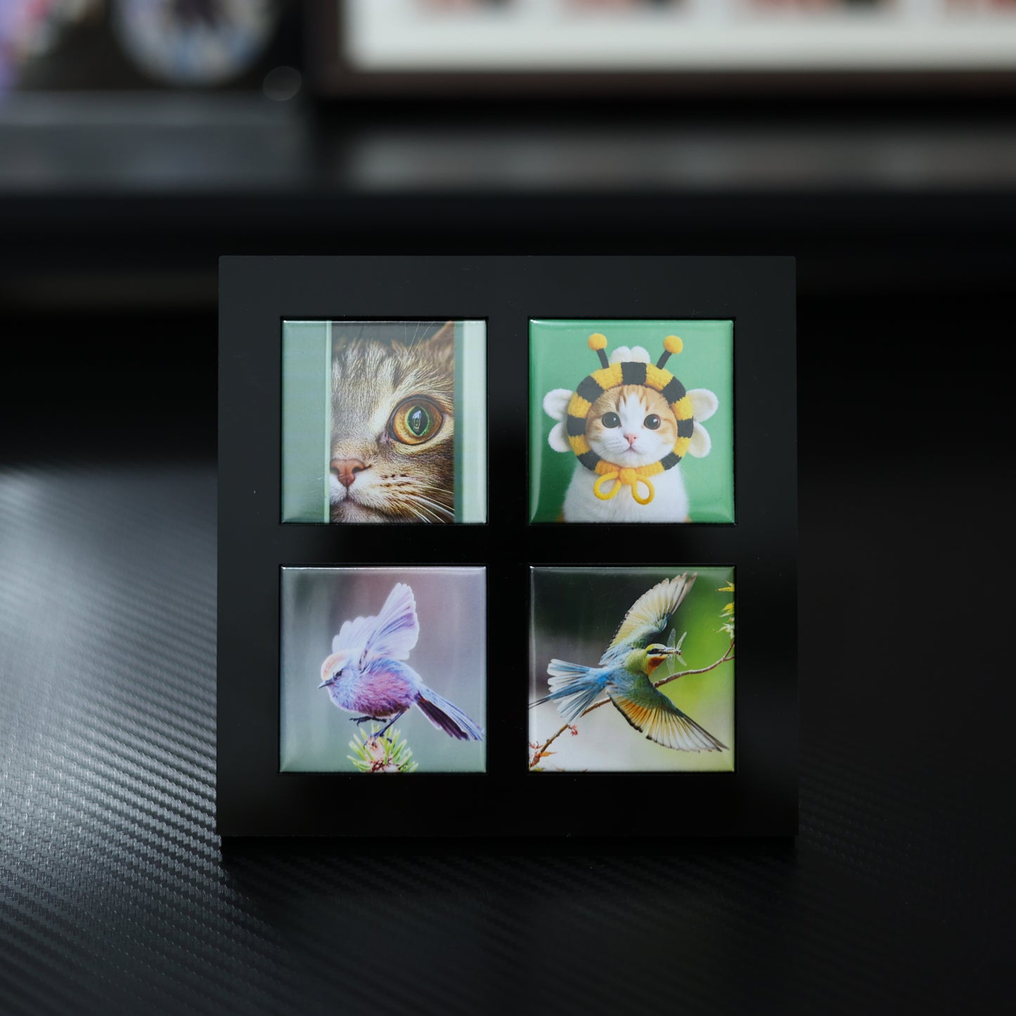 50*50mm(2*2 inches)4 Grid Photo Frame