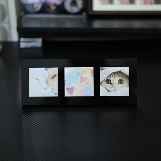 63.5*63.5mm(2.5*2.5 inches)3 Grid Photo Frame