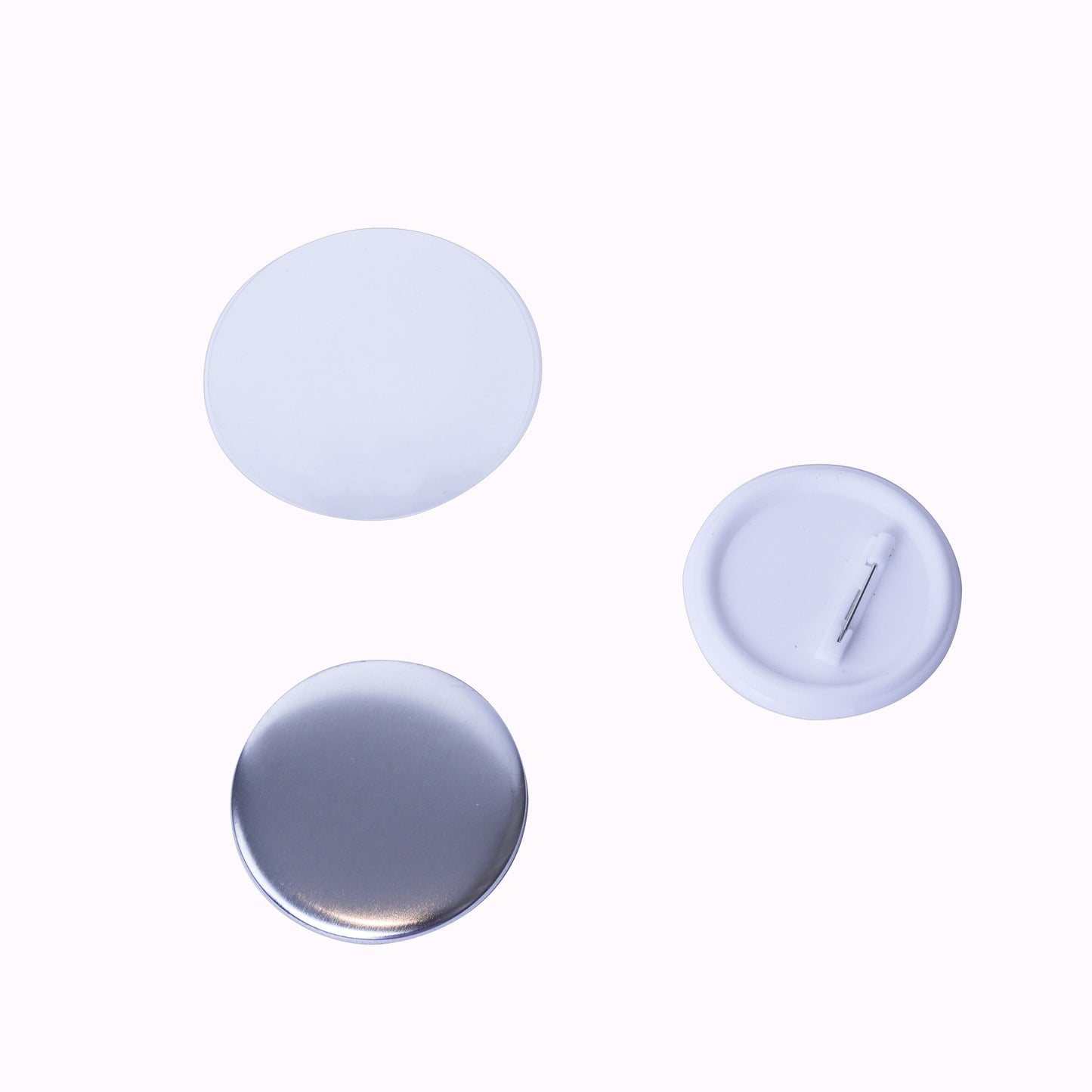 Round 58mm (2.28 inches) 1000 Plastic Bottom Safety Pin Consumables