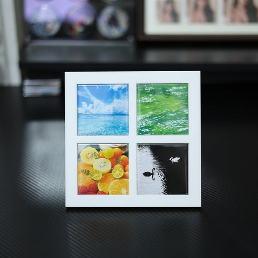 63.5*63.5mm（2.5*2.5 inches）4 Grid Photo Frame