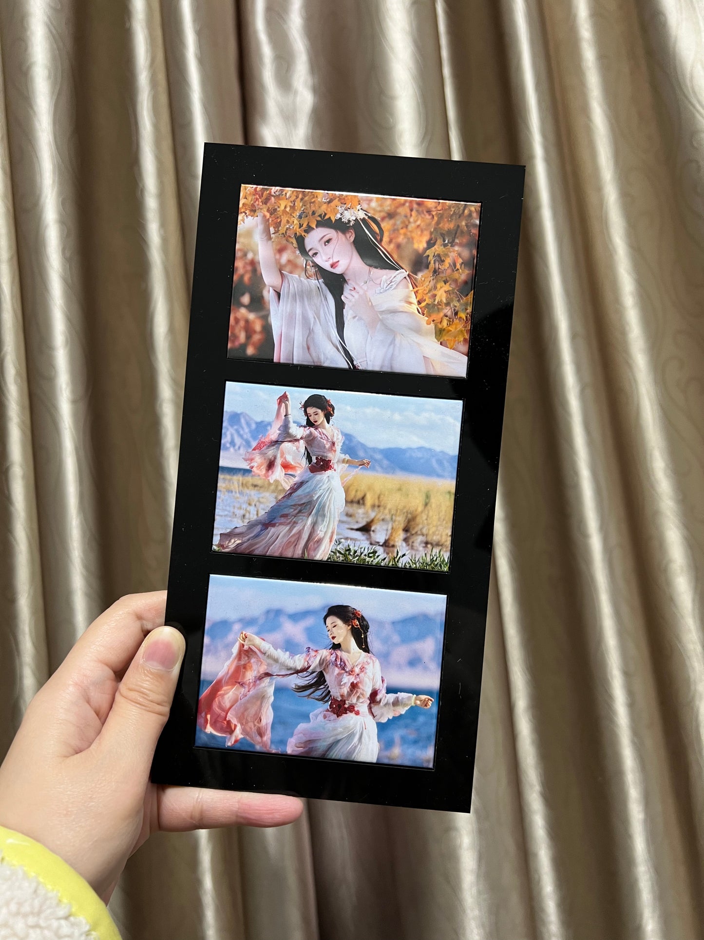 65*90mm（2.6*3.6 inches）3 Grid Photo Frame