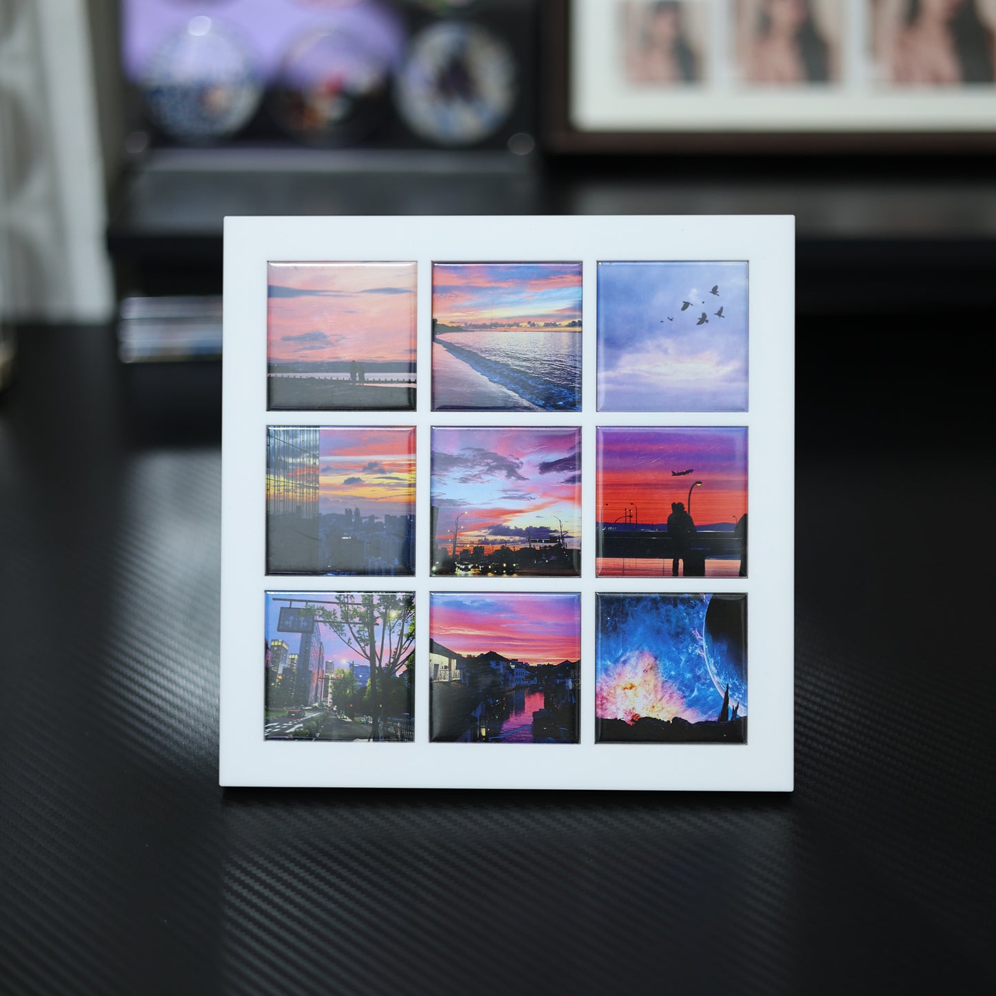 50*50mm（2*2 inches）9 Grid Photo Frame