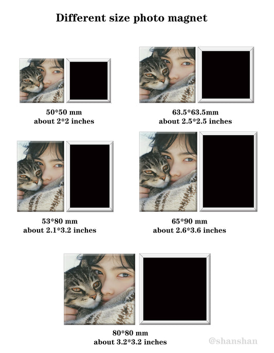 50*50 mm(2*2 inches) 1000 Acrylic Consumables