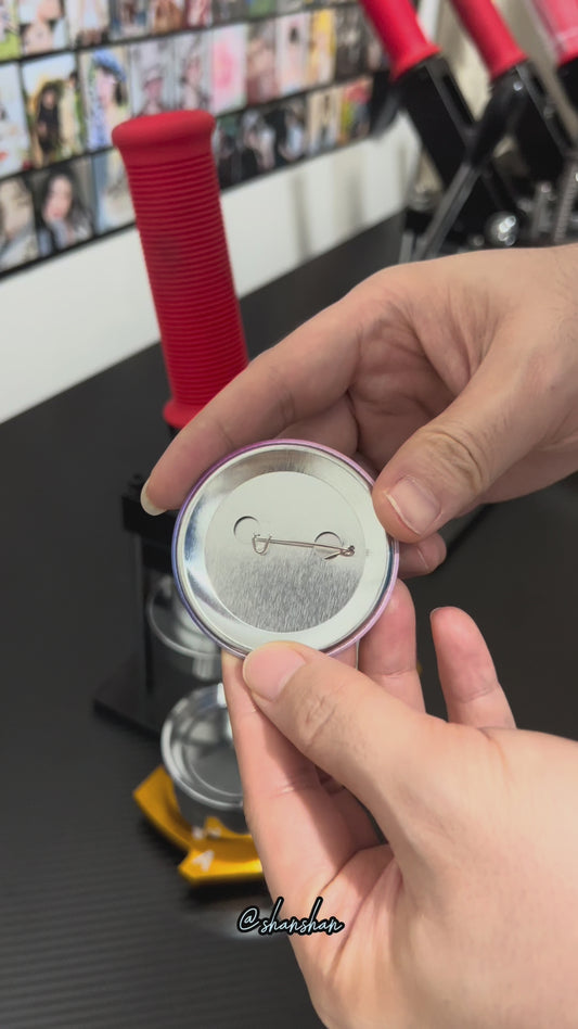 Round 58mm (2.28 inches) 1000 Metal Bottom Safety Pin Consumables