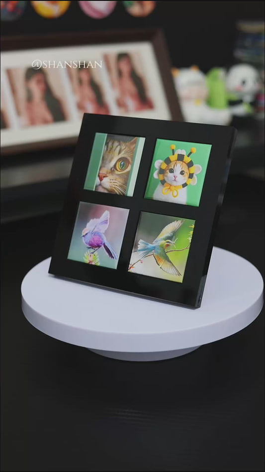 50*50mm（2*2 inches）4 Grid Photo Frame