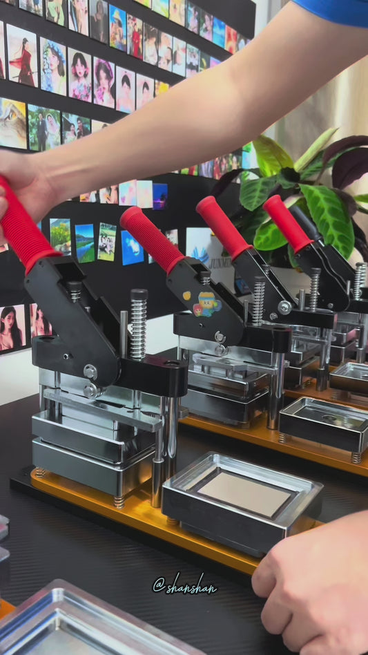 65*90 mm (2.6*3.6 inches) Rectangle Fridge Magnet Machine Kit