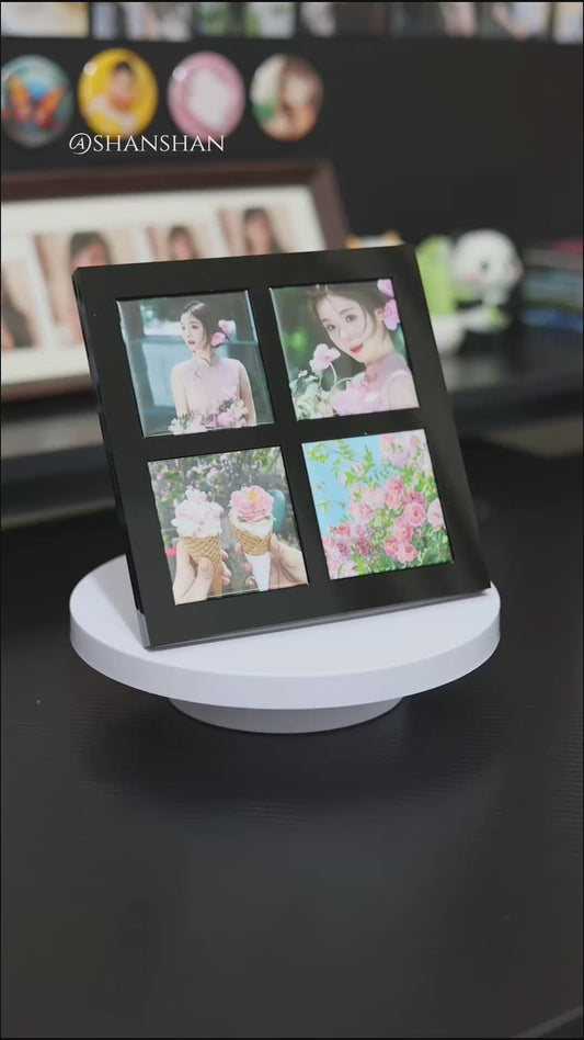 63.5*63.5mm（2.5*2.5 inches）4 Grid Photo Frame
