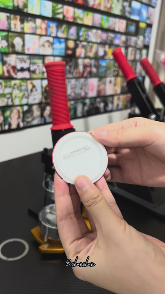 Round 58mm (2.28 inches) 1000 Plastic Bottom Safety Pin Consumables