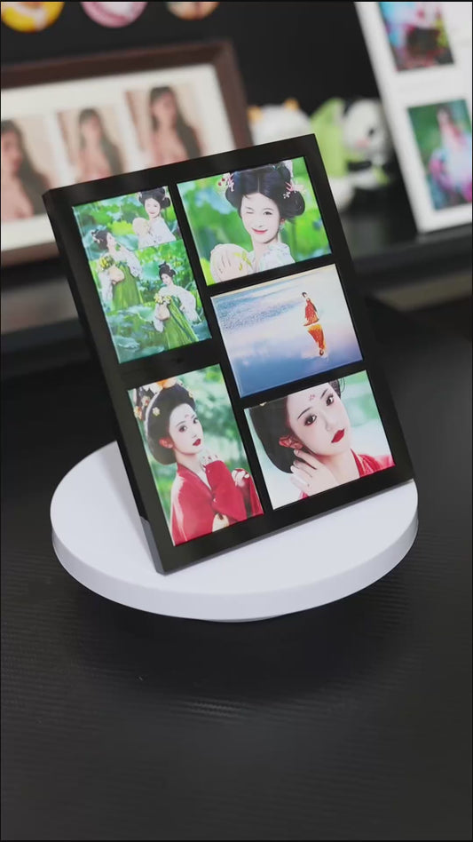 53*80mm（2.1*3.1 inches）5 Grid Photo Frame